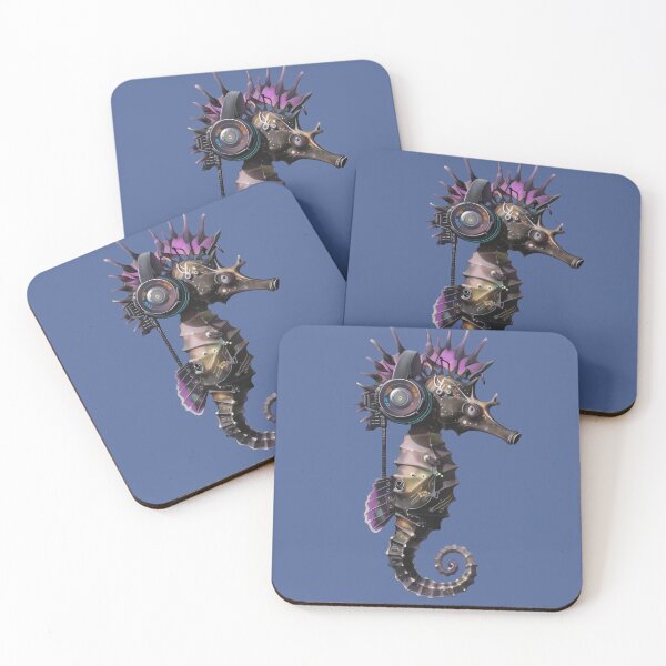 Item preview, Musical Seahorse Sticker designed and sold by WaveVisions.