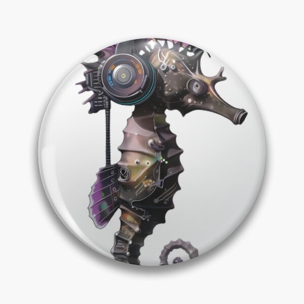 Item preview, Musical Seahorse Sticker designed and sold by WaveVisions.