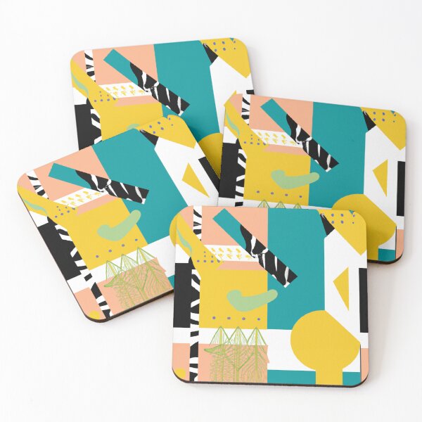 Item preview, Abstract & Colorful Memphis Pattern designed and sold by Matoo5062.