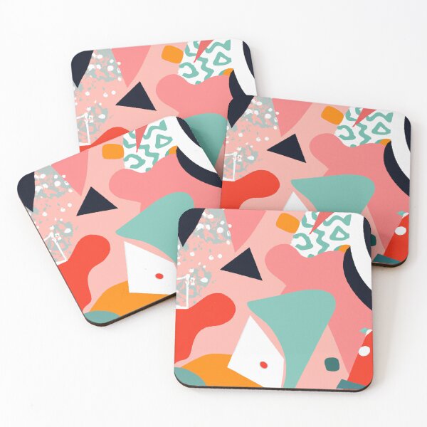 Item preview, Abstract & Colorful Memphis Pattern  designed and sold by Matoo5062.