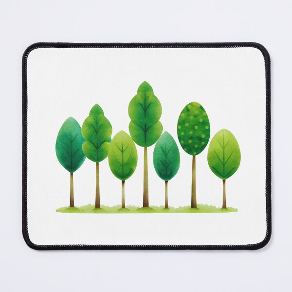 Item preview, "Green Giants: A Painted Tree Collection" designed and sold by JAMESAMORN.