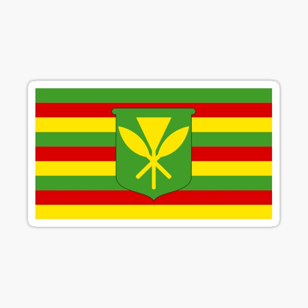 Item preview, Kanaka Maoli Hawaii Flag - Hawaiian Independence Flag designed and sold by Martstore.