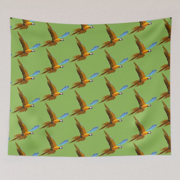 Item preview, A Blue and Yellow  Macaw in flight designed and sold by Dalyndigital Photography.