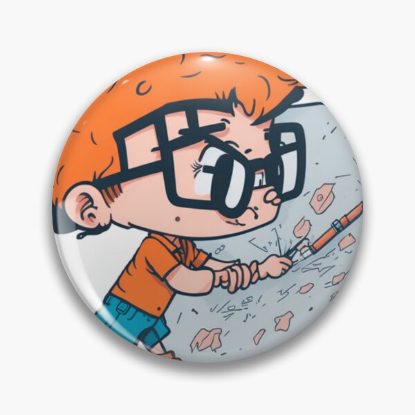 Item preview, Crazy Cartoonist Boy Abnormal Cartoon designed and sold by EliseLangloi.