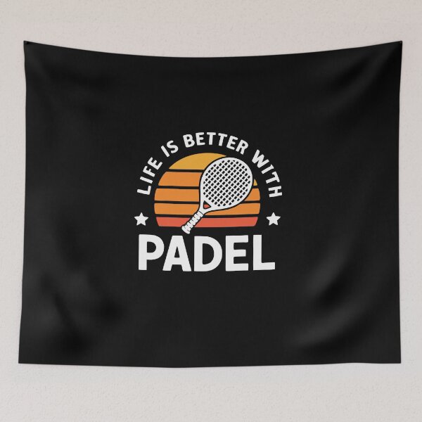 Item preview, Padel Tennis Gift Life Is Better With Padel Funny Padel Player designed and sold by Captain Mood.