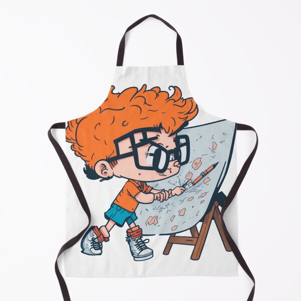 Item preview, Crazy Cartoonist Boy Abnormal Cartoon designed and sold by EliseLangloi.