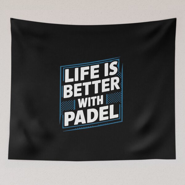 Item preview, Padel Tennis Gift Life Is Better With Padel Funny Padel Player designed and sold by Captain Mood.