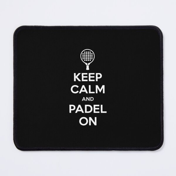 Item preview, Padel Tennis Gift Keep Calm And Padel On Funny Padel Player designed and sold by Captain Mood.