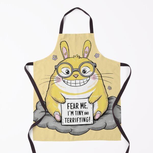 Item preview, Rabbit - Fear me, I'm tiny and terrifying designed and sold by 123ks.