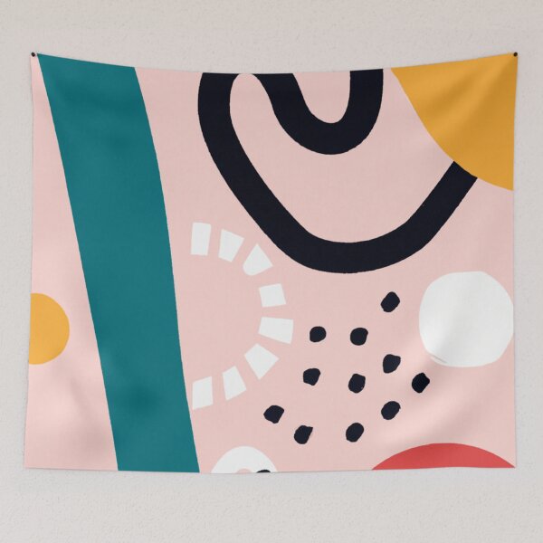 Item preview, Abstract & Colorful Memphis Pattern  designed and sold by Matoo5062.