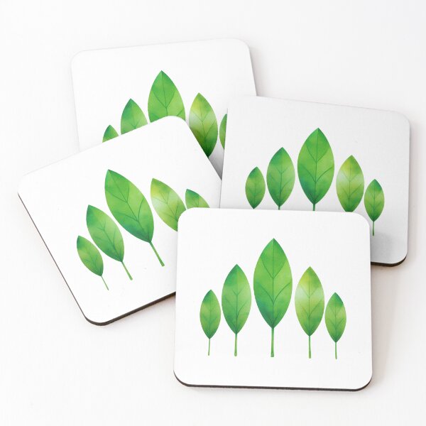Item preview, "Emerald Leaves: A Painted Foliage Series" designed and sold by JAMESAMORN.