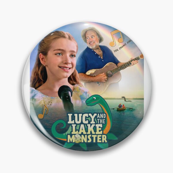 Item preview, Lucy & the Lake Monster Movie Poster designed and sold by RichardRossiArt.