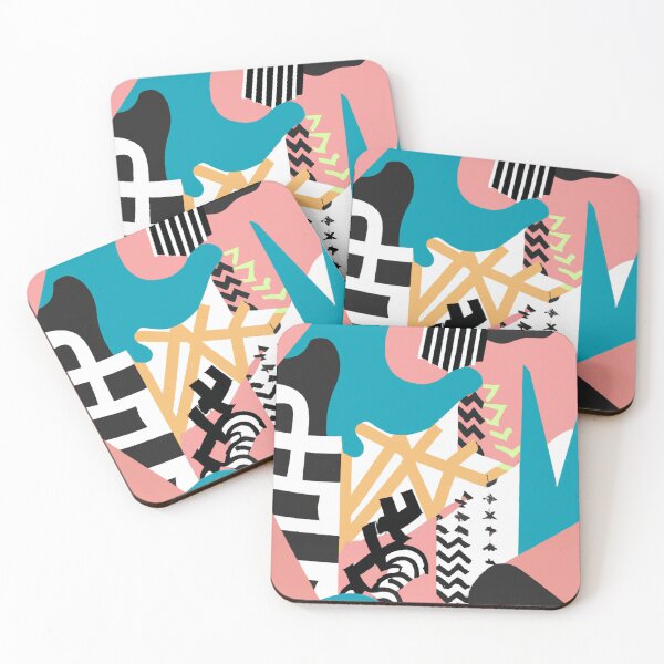 Item preview, Abstract & Colorful Memphis Pattern  designed and sold by Matoo5062.