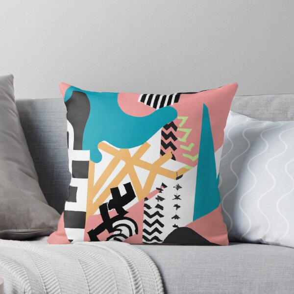 Item preview, Abstract & Colorful Memphis Pattern  designed and sold by Matoo5062.