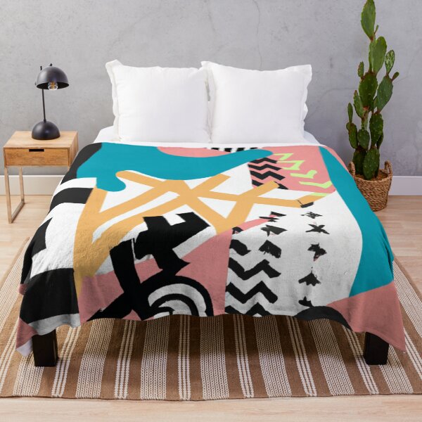Item preview, Abstract & Colorful Memphis Pattern designed and sold by Matoo5062.