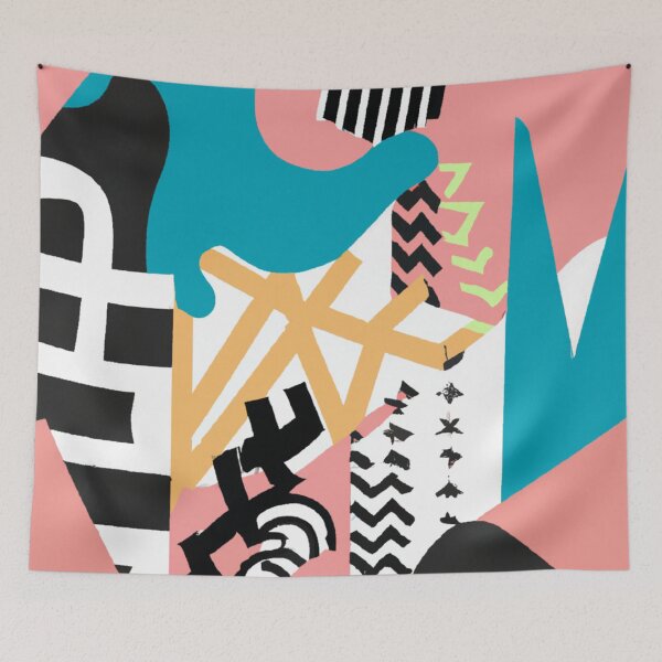 Item preview, Abstract & Colorful Memphis Pattern  designed and sold by Matoo5062.