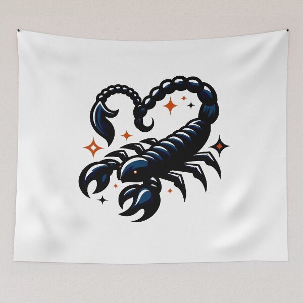 Aperçu de l'œuvre Horoscope Scorpion créée et vendue par Meemaart.
