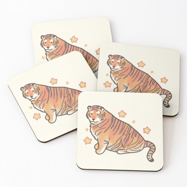 Item preview, Chuppy Tiger with stars  designed and sold by Artofmayara.