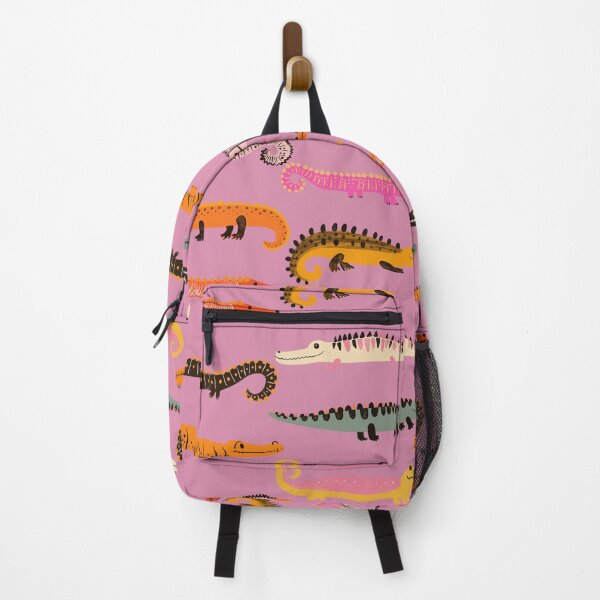 Item preview, Alligator Crocodile on pink designed and sold by Artlizzard.
