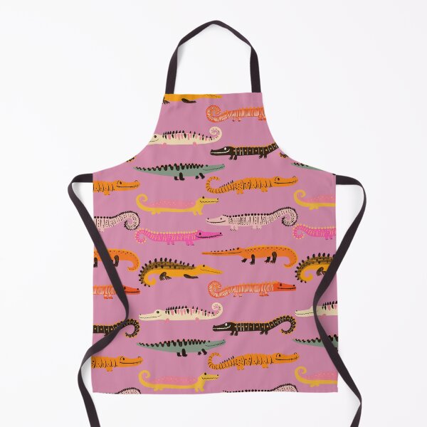 Item preview, Alligator Crocodile on pink designed and sold by Artlizzard.