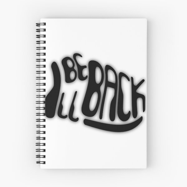 Item preview, I'll Be Back Retro Design Artwork designed and sold by vinposterized.