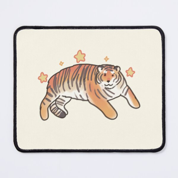 Item preview, Funny Chuppy Tiger with stars designed and sold by Artofmayara.