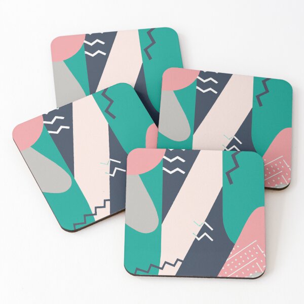 Item preview, Abstract & Colorful Memphis Pattern  designed and sold by Matoo5062.