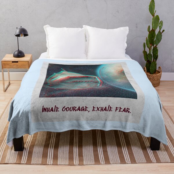Item preview, Inhale courage, exhale fear #Motivation #YouAreStrong #Inspiring #BelieveInYourself designed and sold by Anna Halasek.