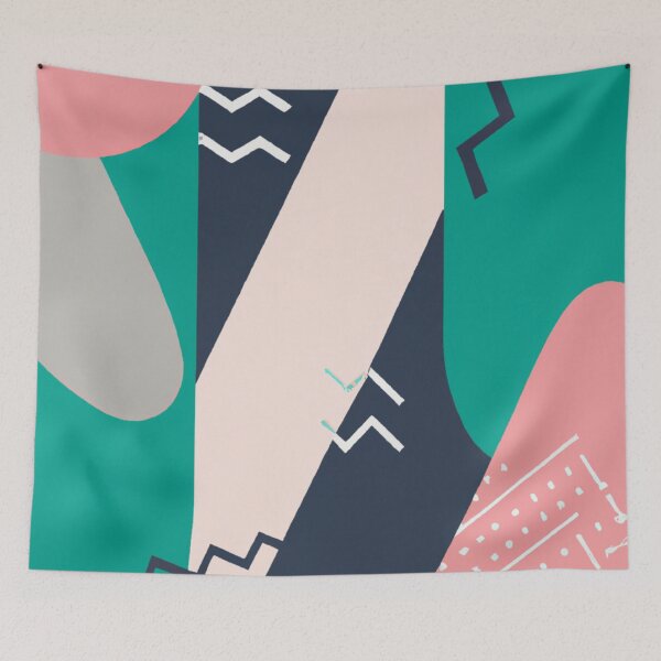 Item preview, Abstract & Colorful Memphis Pattern  designed and sold by Matoo5062.
