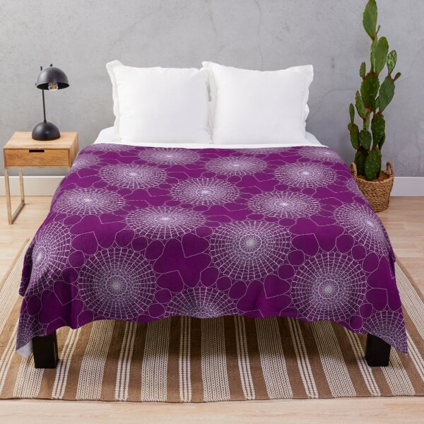 Item preview, Lacy Spiderweb on Deep Amethyst designed and sold by JaygiesDesign.