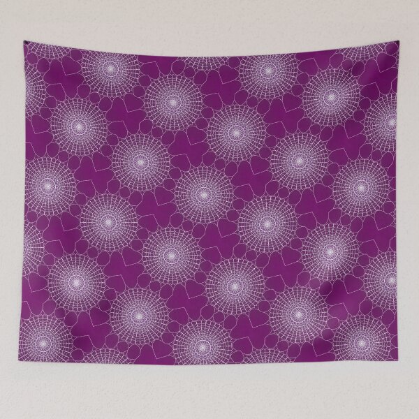 Item preview, Lacy Spiderweb on Deep Amethyst  designed and sold by JaygiesDesign.