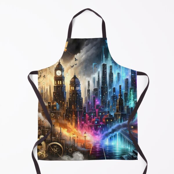 Item preview, Steampunk collides with Cyberpunk designed and sold by h00ch2003.