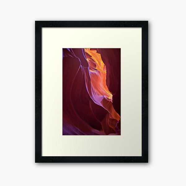 Antelope Canyon 11 Framed Art Print