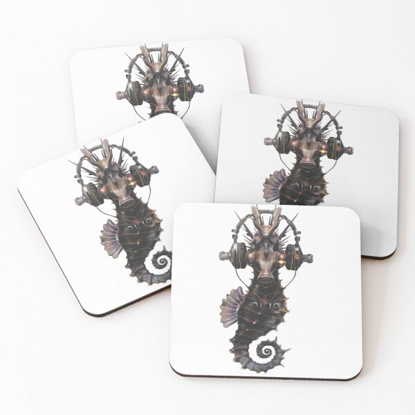 Item preview, Weird Punk Seahorse: Music Style sticker designed and sold by WaveVisions.