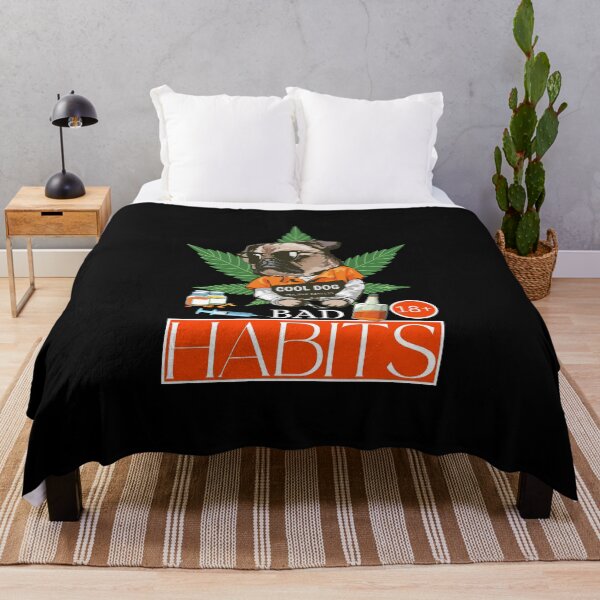 Item preview, Cool dog, bad habits designed and sold by Peerless-Prime.