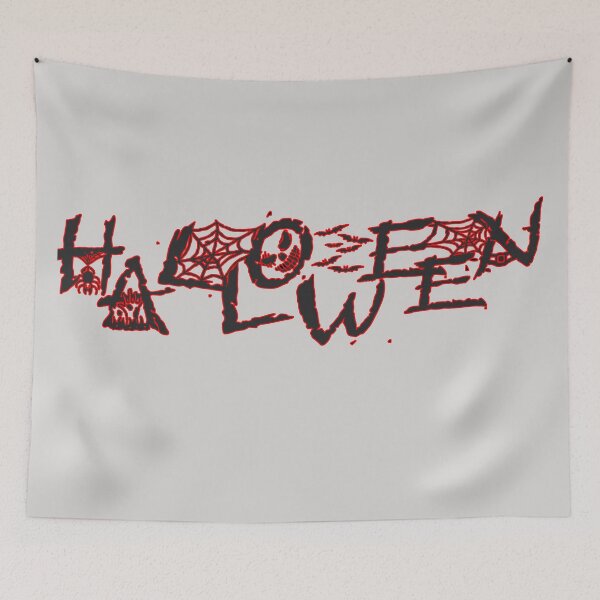 Item preview, Eerie Halloween Design with Spooky Symbols and Webs designed and sold by CoolVisionStd.