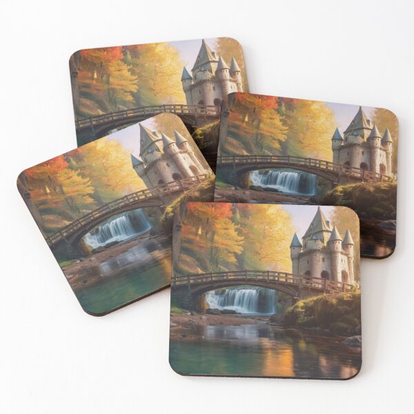 Item preview, Mythical Autumn Fortress designed and sold by BlareBlare.