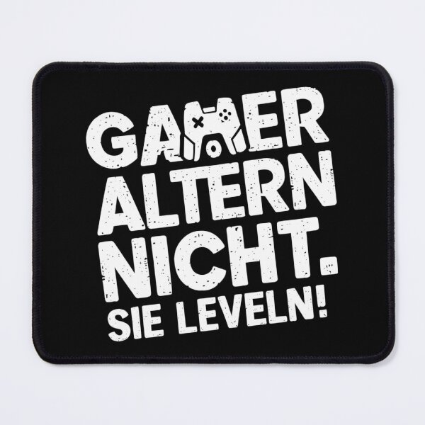 Item preview, Gamers don't age. They level up. Don't' age. Levelup designed and sold by beDiceDesigns.