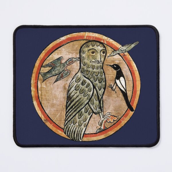 Item preview, Weird Medieval Owl designed and sold by elinaarbidane.