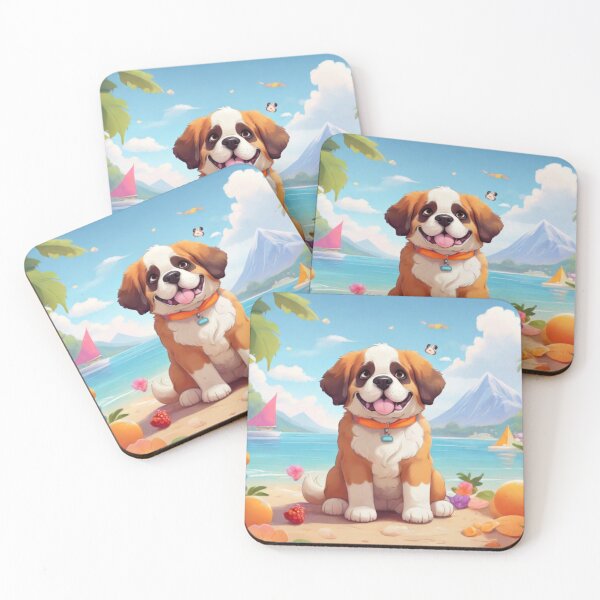 Item preview, Sunny Day St Bernard designed and sold by NeatThingLover.