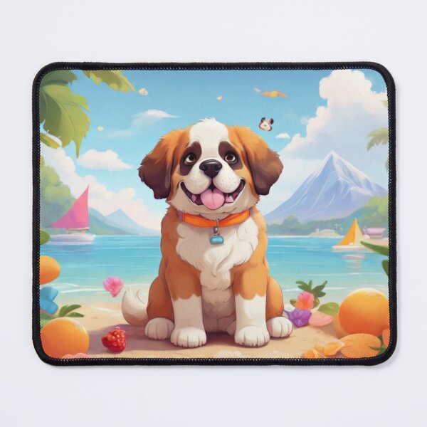 Item preview, Sunny Day St Bernard designed and sold by NeatThingLover.