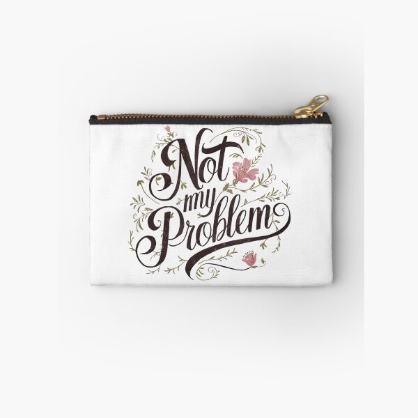 Item preview, Not My Problem Floral Retro Vintage designed and sold by nbg2012.