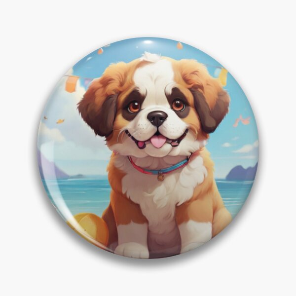 Item preview, St Bernard Summer Adventure designed and sold by NeatThingLover.