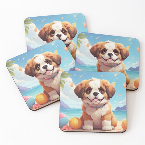 Item preview, St Bernard Summer Adventure designed and sold by NeatThingLover.