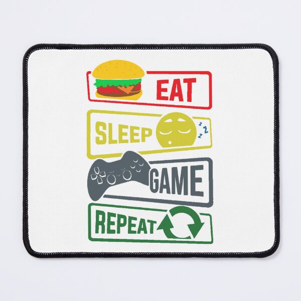 Item preview, Eat - Sleep - Game - Repeat designed and sold by CoyoTee Apparel.