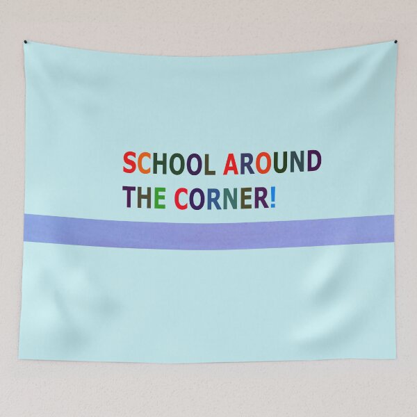 Item preview, Yes! School is around the Corner designed and sold by annenambiro.