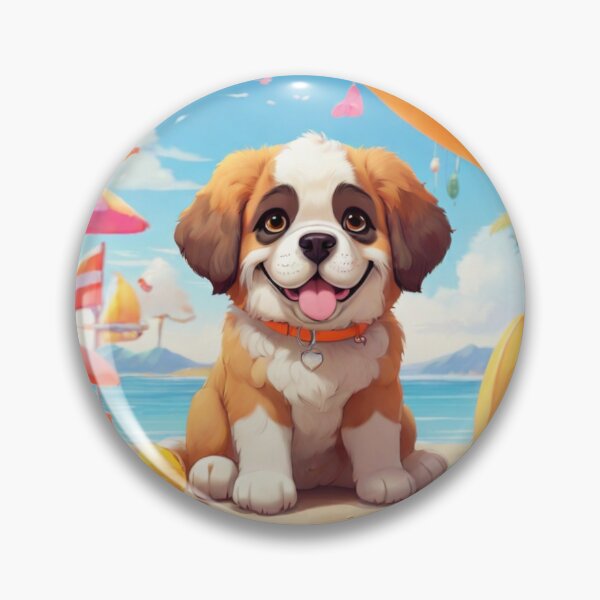 Item preview, Holiday St Bernard designed and sold by NeatThingLover.