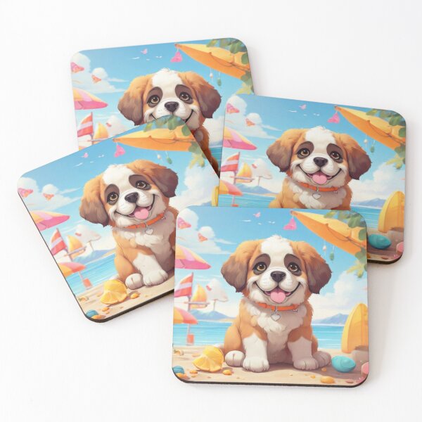 Item preview, Holiday St Bernard designed and sold by NeatThingLover.