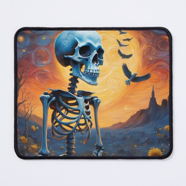 Item preview, Van Gogh skeleton designed and sold by RamsesLw.