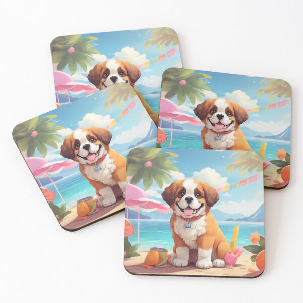 Item preview, Seaside St Bernard designed and sold by NeatThingLover.